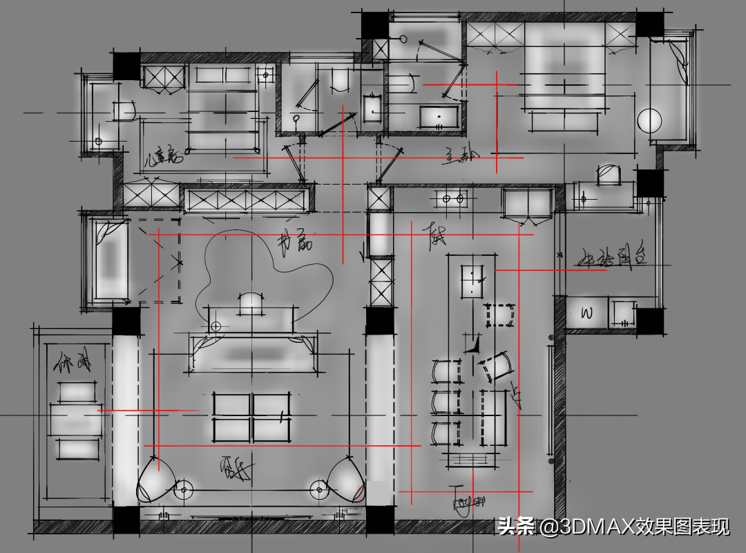 自己如何室內(nèi)裝修設(shè)計(jì)？