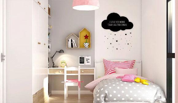 9套活潑可愛(ài)很漂亮的兒童房裝修設(shè)計(jì)，家有公主別錯(cuò)過(guò)，收藏備用