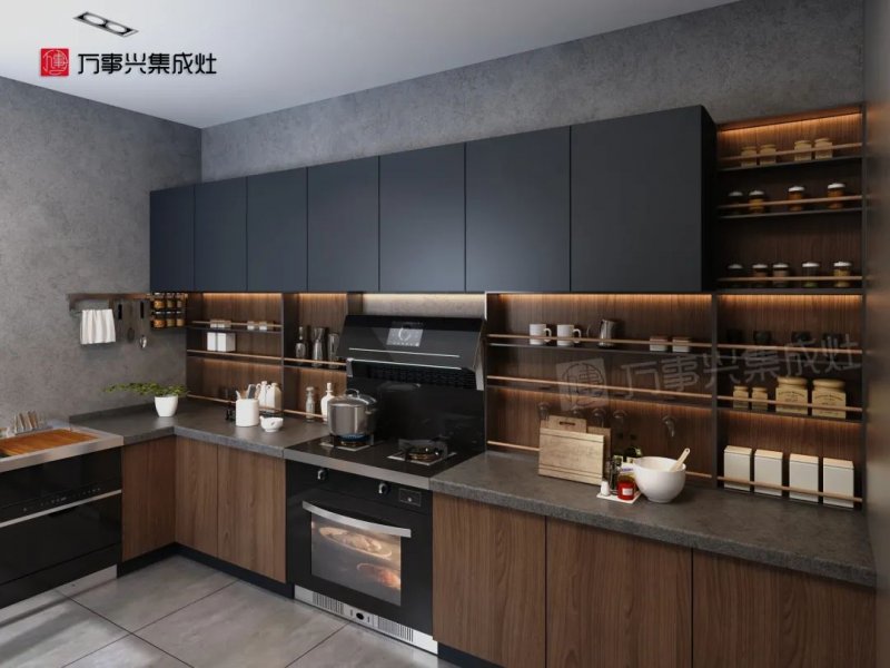 小廚房裝修_小u型廚房裝修效果圖_小戶型開(kāi)放式廚房裝修效果圖