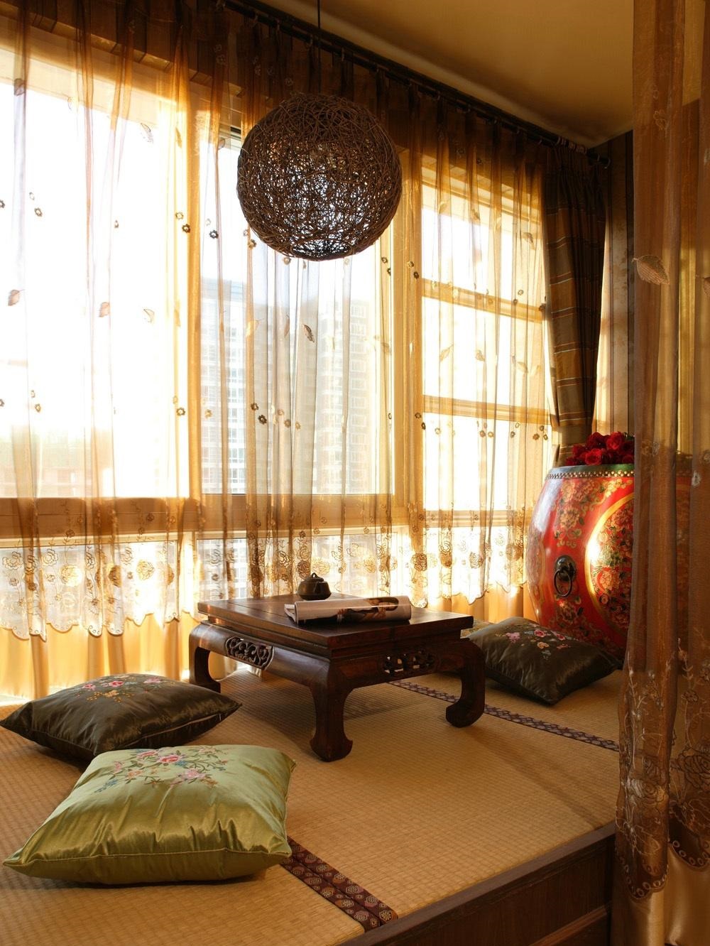 陽(yáng)臺(tái)榻榻米效果圖，陽(yáng)臺(tái)榻榻米布局