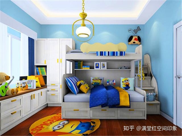 兒童房裝修色彩搭配有技巧，從這3方面考慮，孩子健康有活力