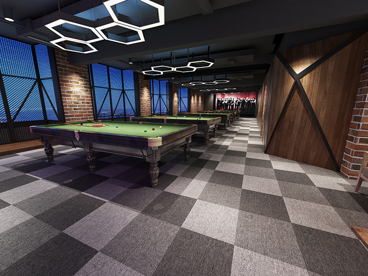臺(tái)球廳裝修如何做？休閑臺(tái)球廳設(shè)計(jì)裝修效果圖