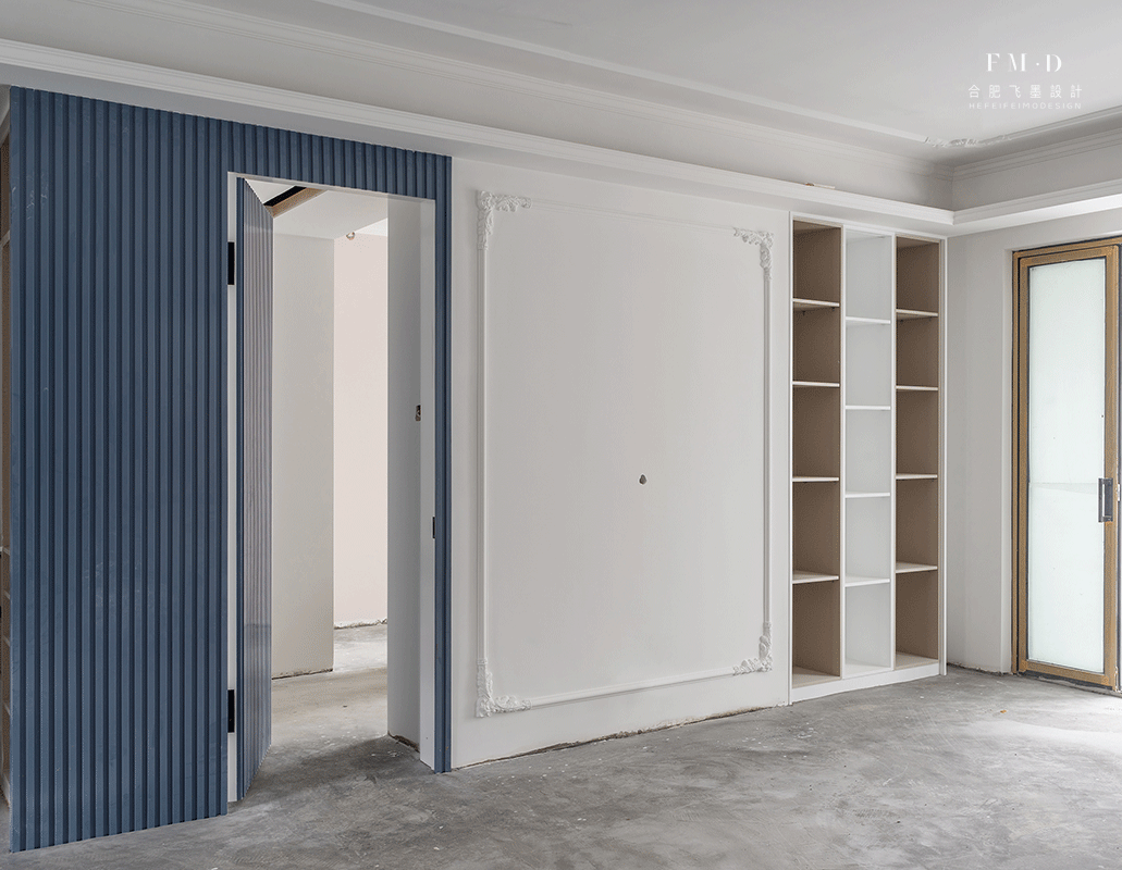 又一個(gè)新的設(shè)計(jì)靈感，弱化視覺(jué)美觀度高，清清爽爽適合小戶(hù)型