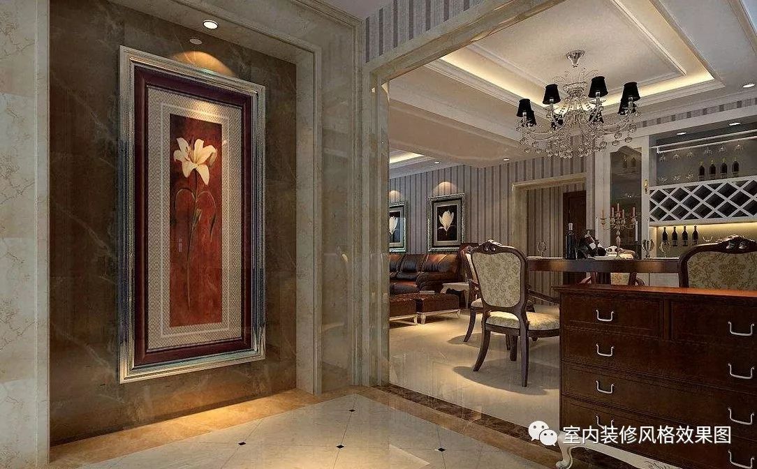 8款玄關(guān)裝修效果圖，驚艷每一個(gè)推門而入的人