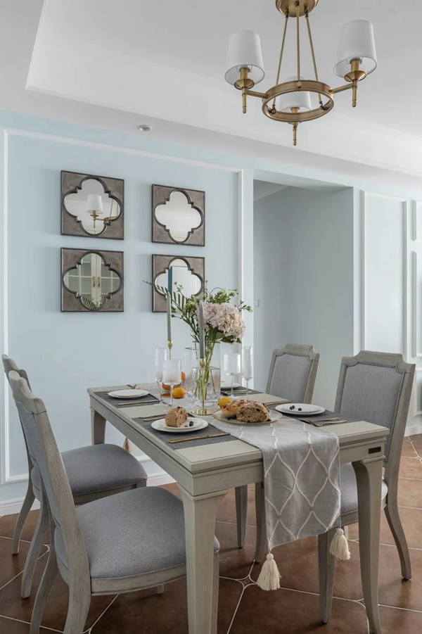 120平米現(xiàn)代美式三居室裝好了，全屋配色美極了，忍不住曬曬！