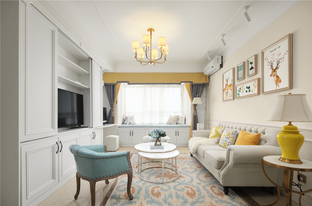 吊頂裝修效果圖這個設(shè)計好大膽，主臥直接變成兩美式經(jīng)典設(shè)計圖片賞析