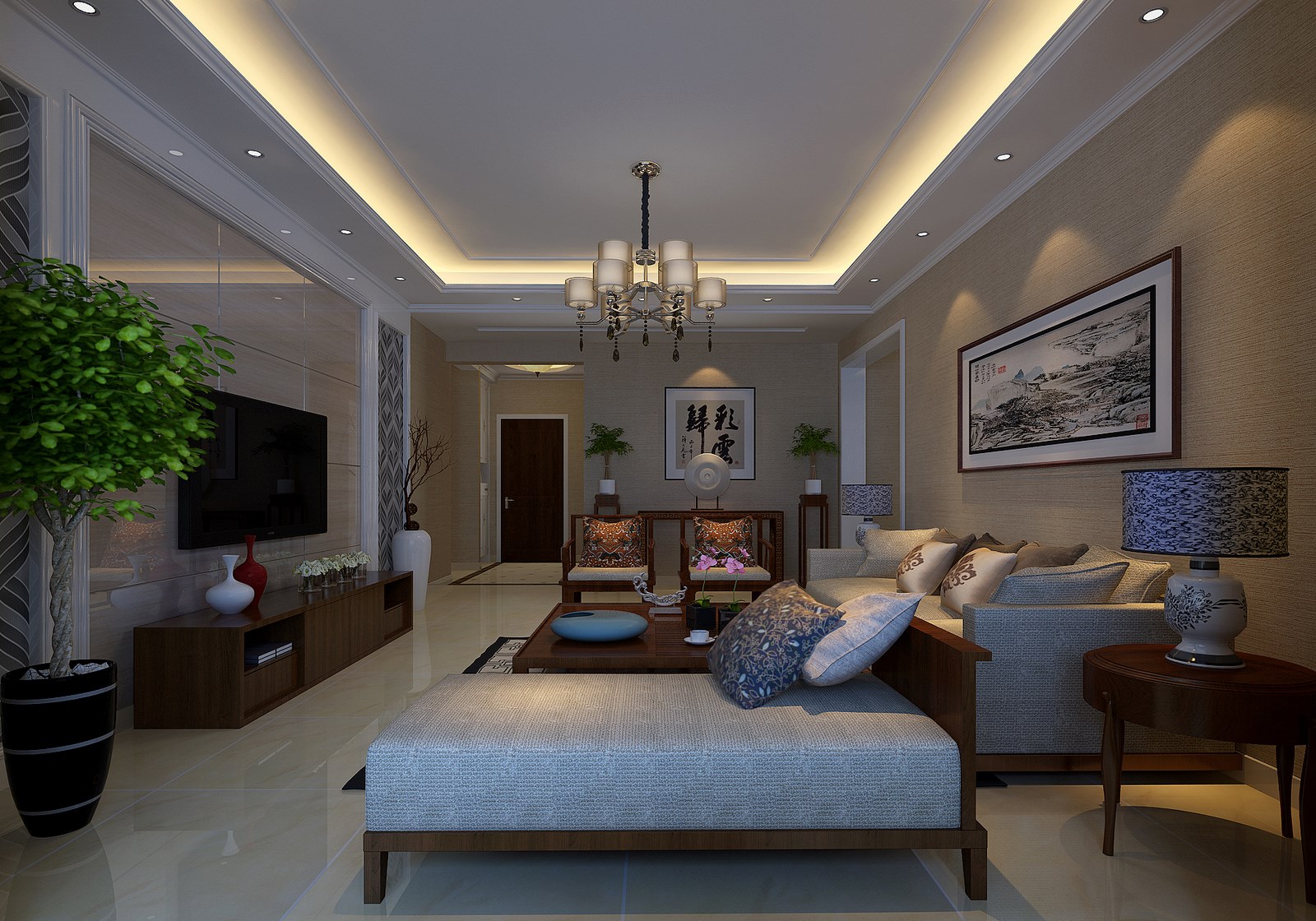 書房裝修效果簡約圖_裝修空間圖_幸福空間裝修效果圖