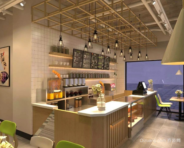 火鍋裝修店_火鍋店裝修風格_小美風格美式風格裝修效果圖