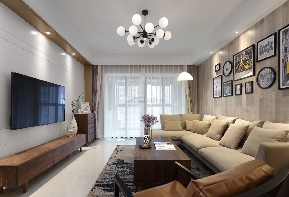 三室兩廳裝修240套方案裝修效果_幸?？臻g裝修_幸?？臻g裝修效果圖