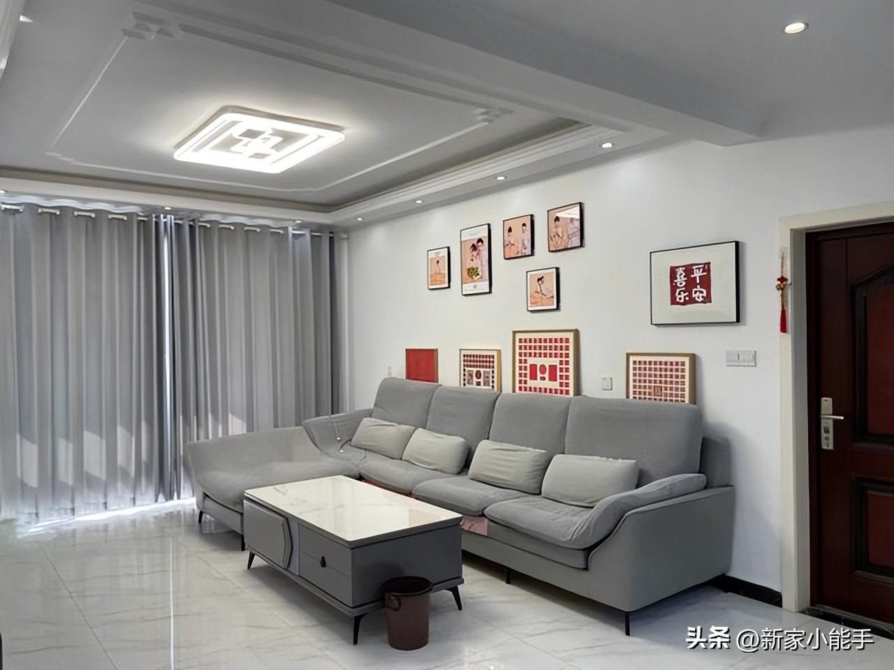 00后婚房，簡單裝修不豪華，室內(nèi)面積不大，新生活真的很幸福