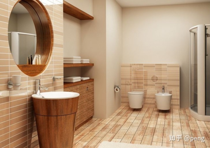 70平米兩室一廳裝修效果圖，小平方房子裝修原則！