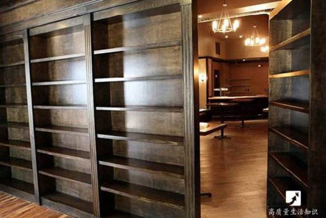 隱形門裝修效果圖，4種隱形門設(shè)計(jì)方法參考