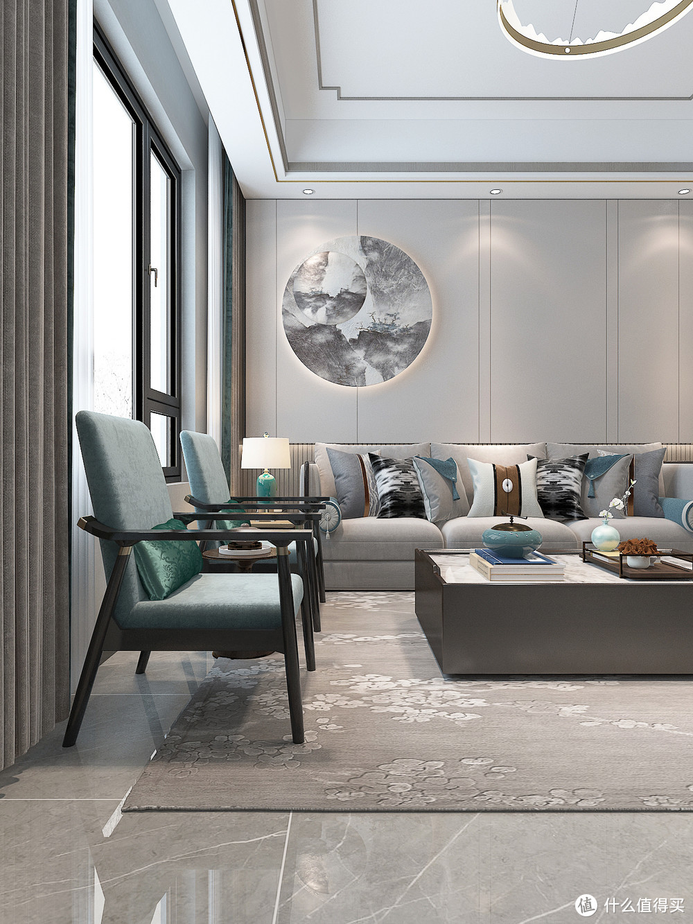 看南通夫妻的新中式風格裝修，那叫一個高級，全屋清爽，超級治愈