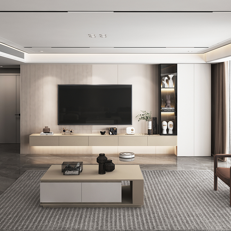 電視墻裝修效果圖_電視背景墻半墻裝修效果圖大全_門(mén)對(duì)著的墻裝修效果圖片