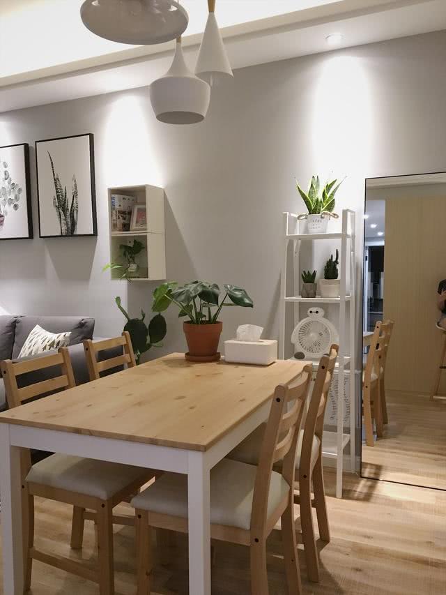 70㎡的北歐風(fēng)小戶型，半包才花了六萬就裝的跟樣板間一樣，朋友都忍不住幫我曬新房