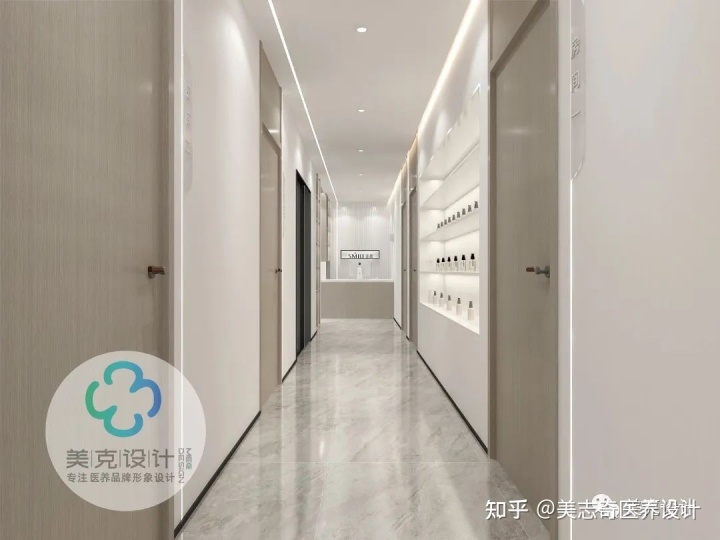 昕美醫(yī)療美容機構(gòu) | 美容機構(gòu)店面裝修設(shè)計，讓輕奢情調(diào)定格出彩！
