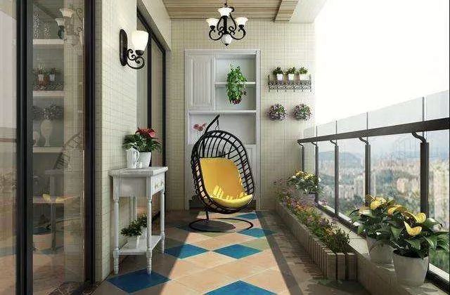 沒封閉陽臺(tái)裝修效果圖_封閉陽臺(tái)裝修效果圖_封閉陽臺(tái)外觀裝修效果圖