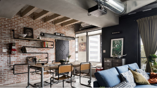 毛坯房直接入住好不好？工業(yè)風(fēng)不就這樣嗎？美觀又很有個性