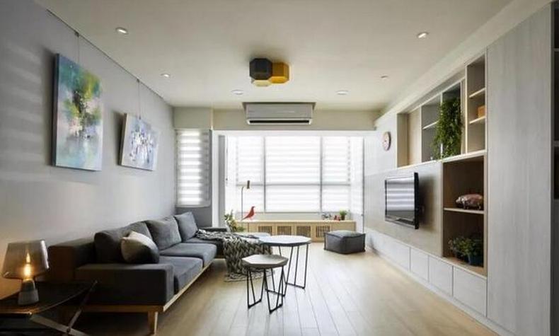 99㎡家餐廳做玻璃墻，通透明亮，很實用