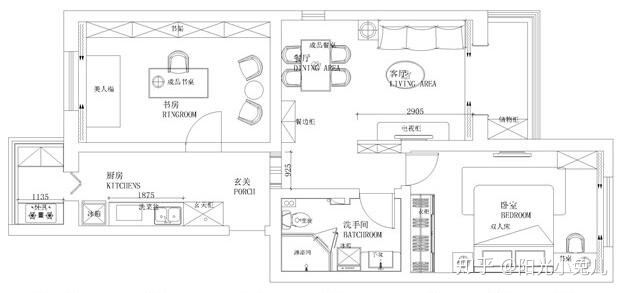 兩室一廳裝修樣板間！超美超浪漫的歐式風(fēng)，太美好了吧，羨慕