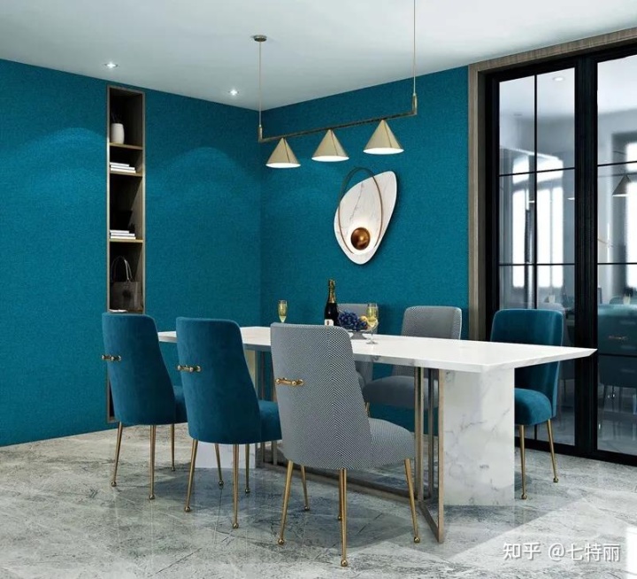 地中海風格墻布搭配設計特點美翻你！