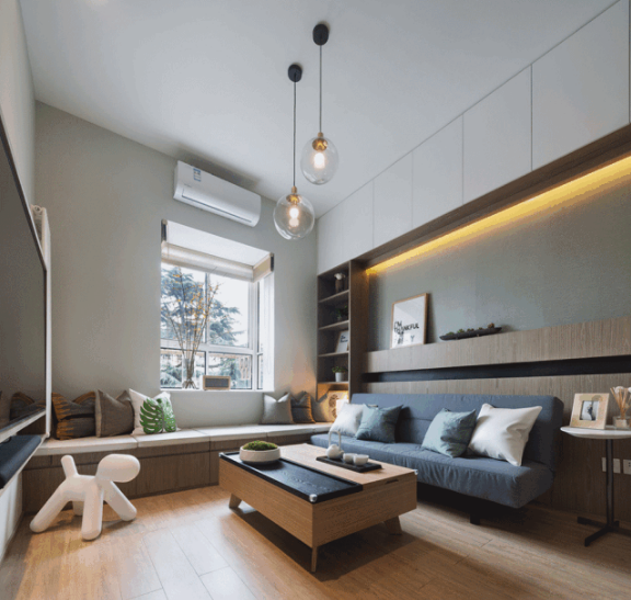 55平小戶型裝修兩室一廳設(shè)計(jì)_小戶型裝修設(shè)計(jì)圖_迷你雅居:史上最牛的小戶型設(shè)計(jì)團(tuán)隊(duì)裝修攻略