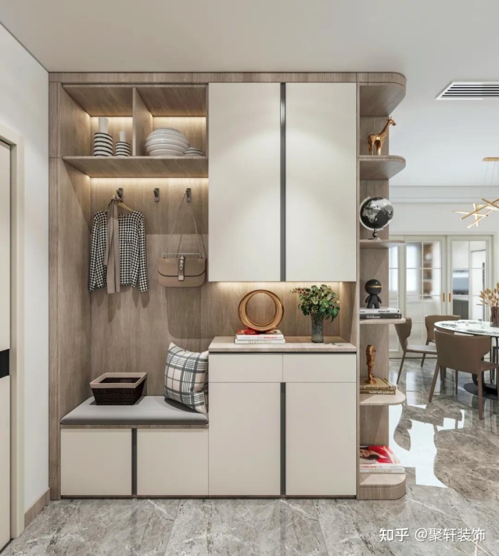開門見廳太尷尬，7種玄關(guān)隔斷裝修案例，進(jìn)門就讓人眼前一亮！