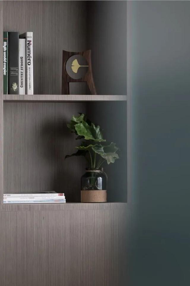 酒店公寓裝修效果圖(35㎡酒店式開(kāi)間單身公寓，半平米都沒(méi)浪費(fèi)，還裝得很有檔次)(圖9)