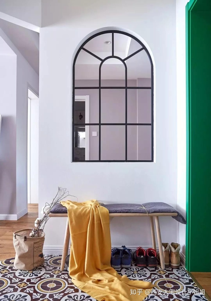 門廳玄關裝修效果圖_門廳鞋柜玄關裝修效果圖大全_電梯入戶門廳裝修效果